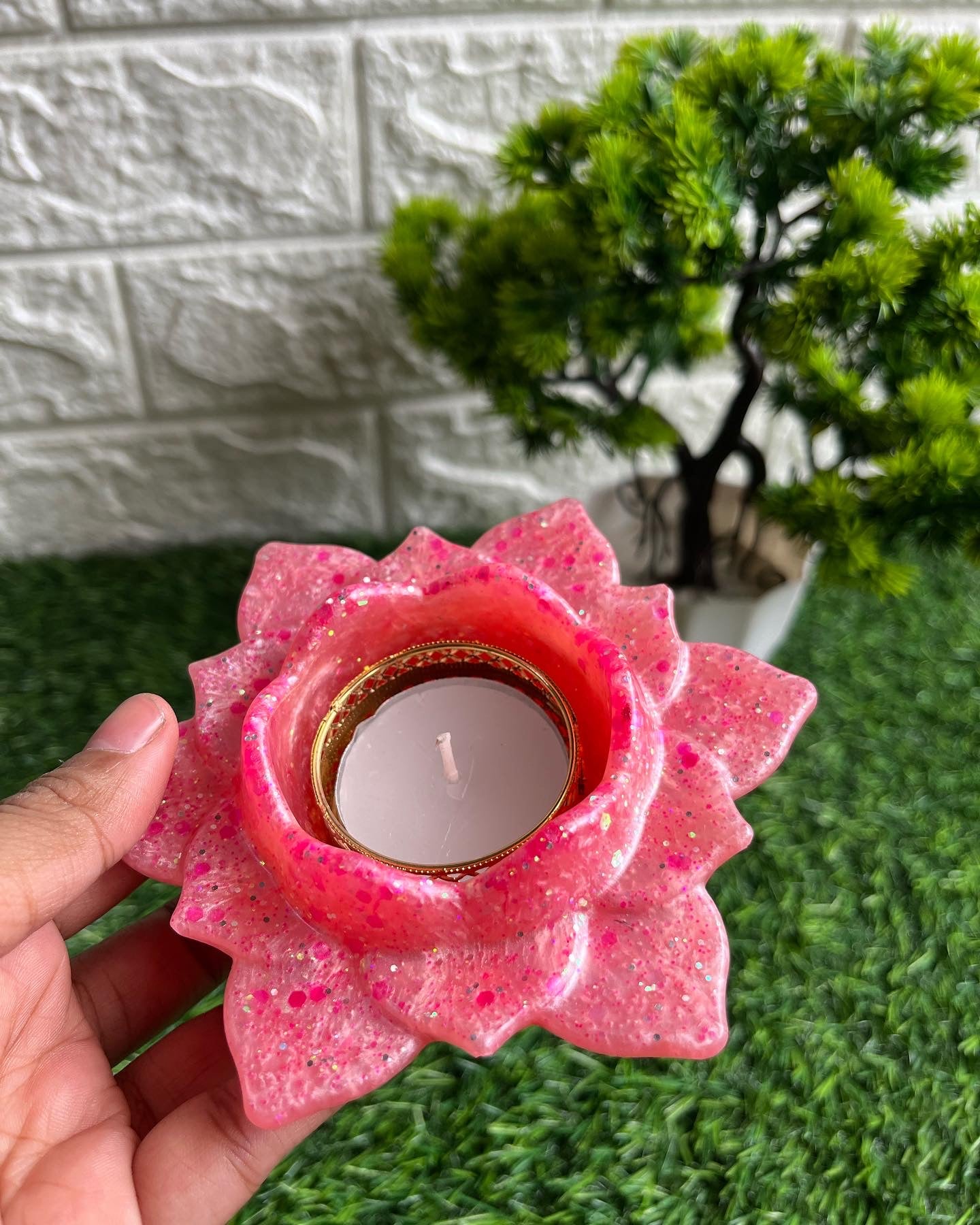 Flower Diya