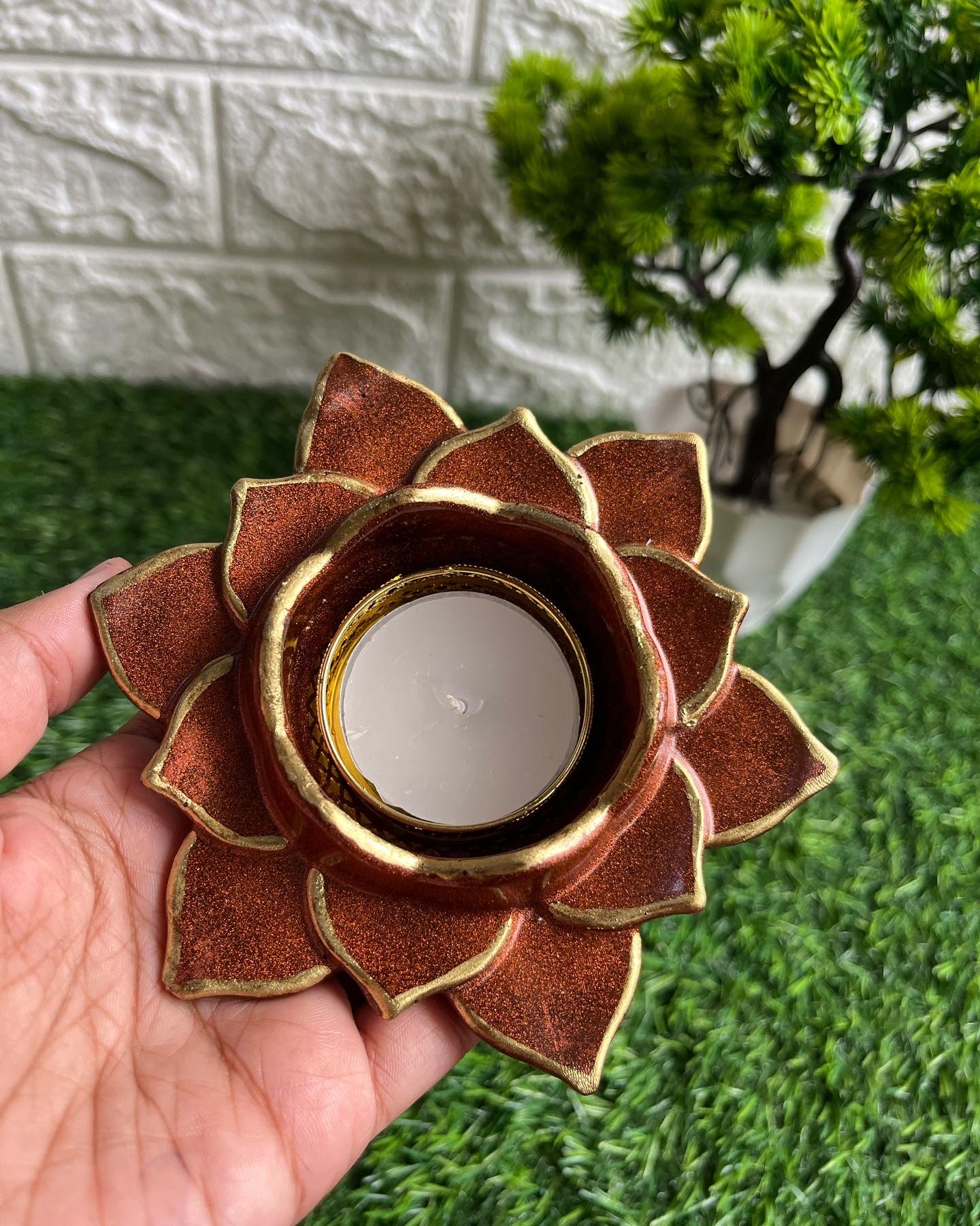 Flower Diya