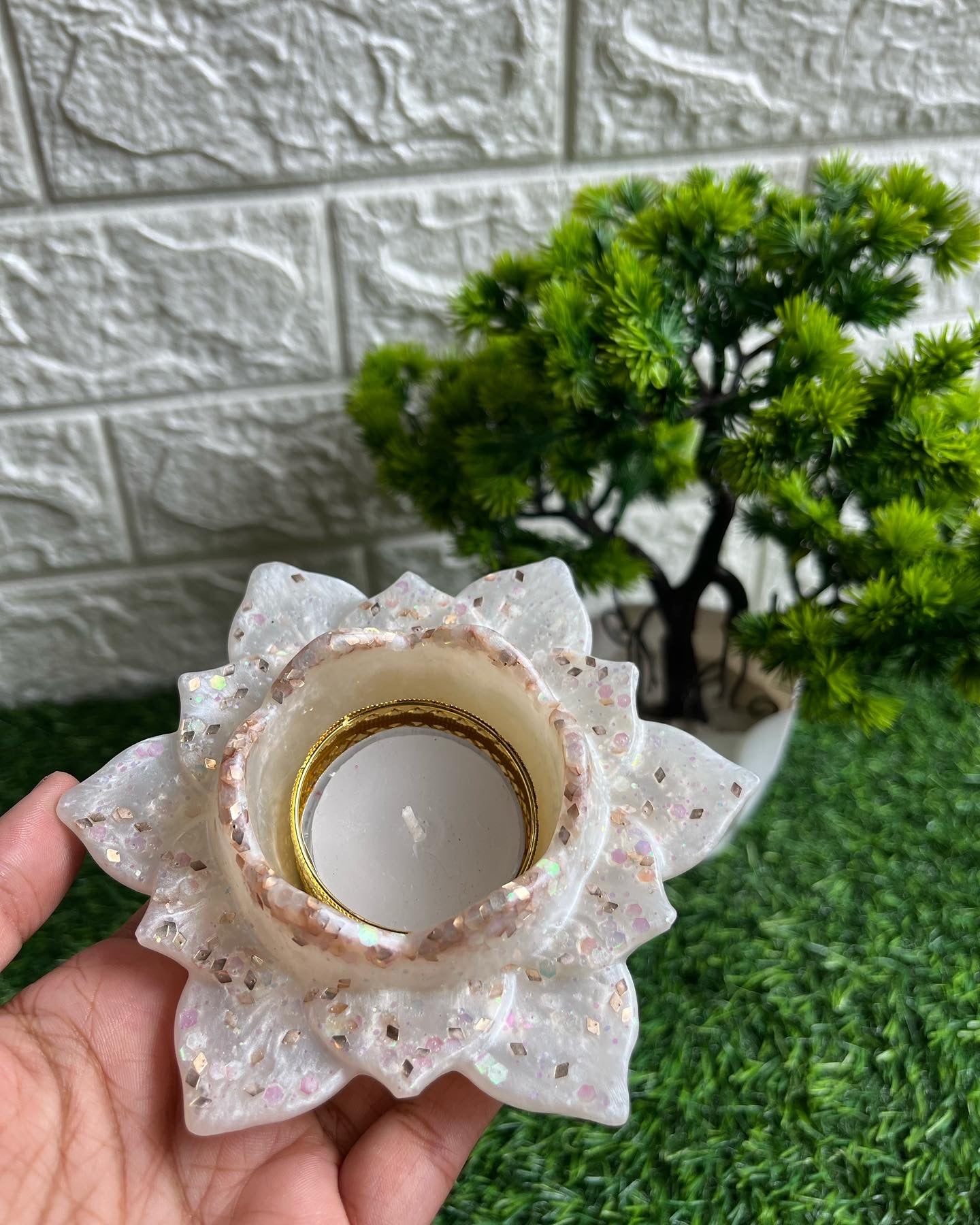 Flower Diya