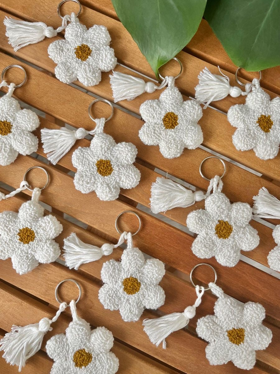 Punch Needle Keychains