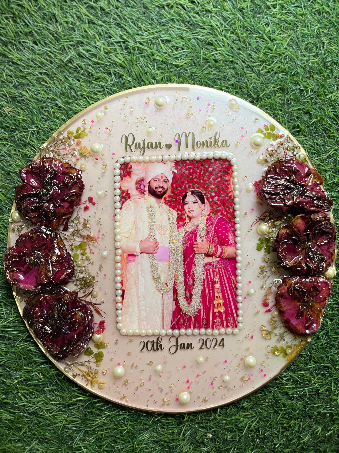 Varmala circle Frame
