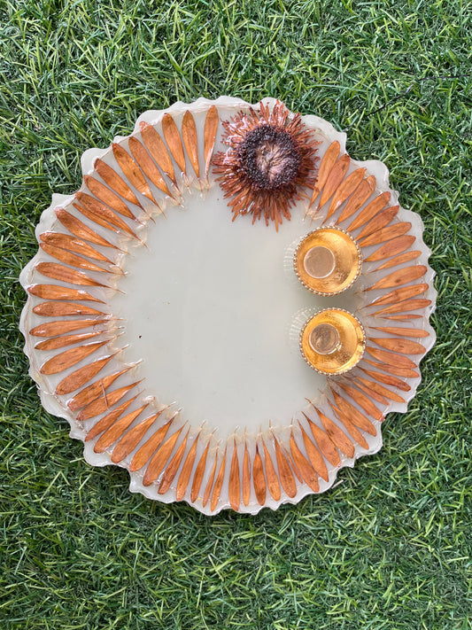 Resin Pooja Thali