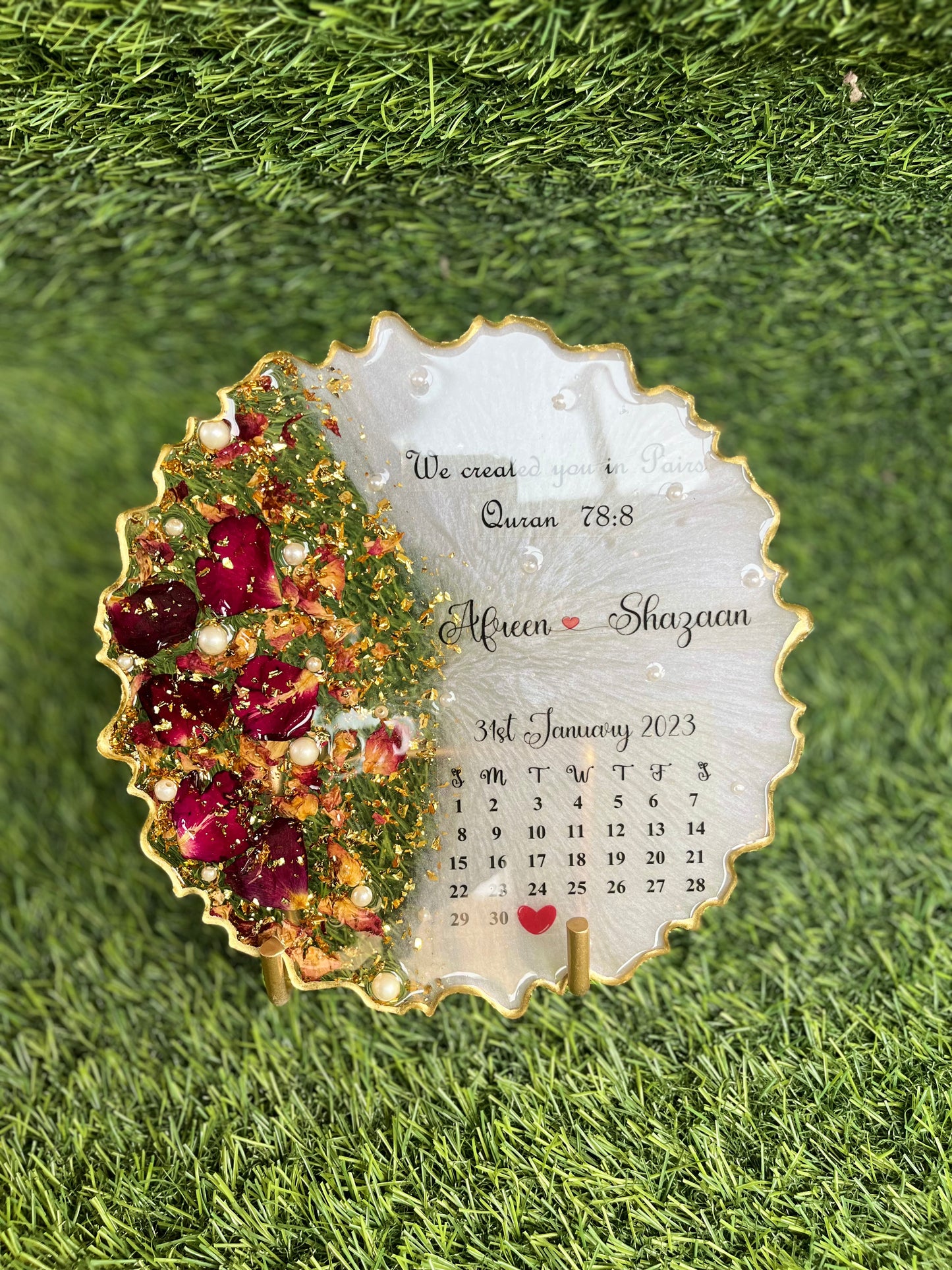 Wedding Date Frame