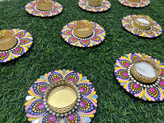 Mandala Diya stand