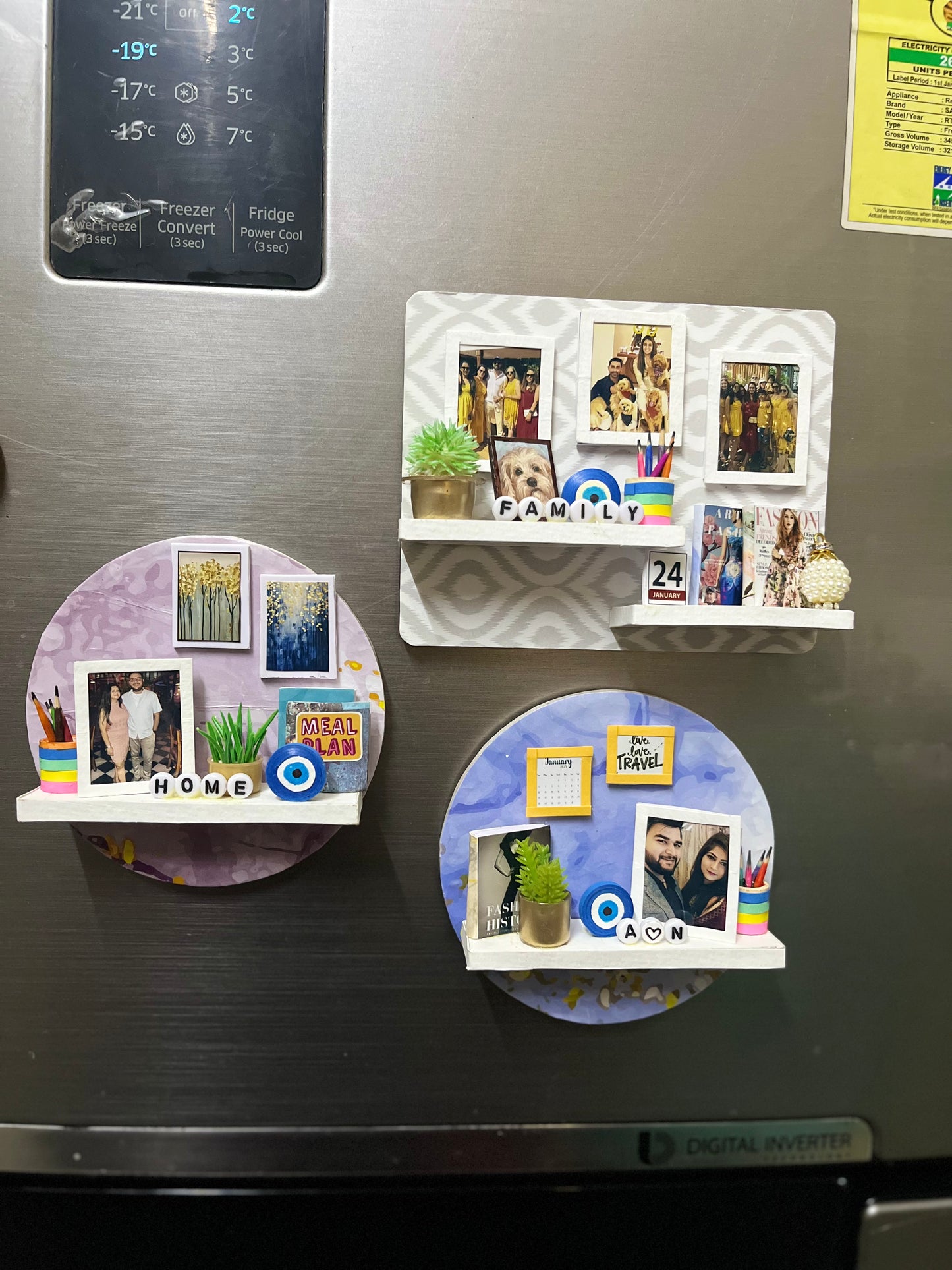 Miniature Fridge Magnet (Circle)