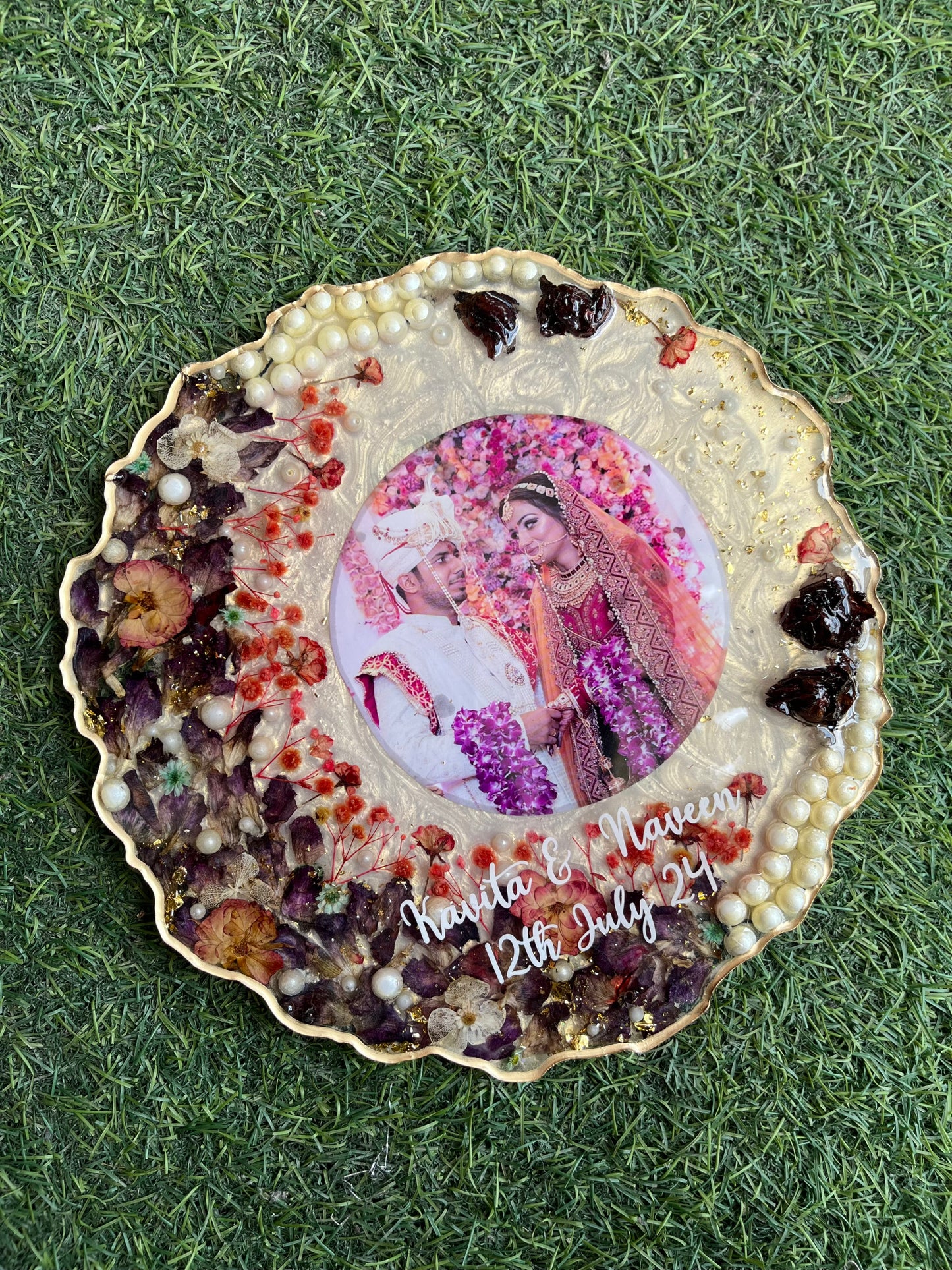 Varmala circle Frame