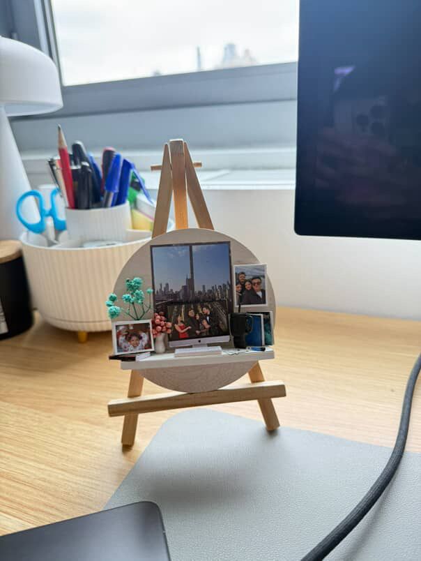 Miniature Fridge Magnet (Circle)