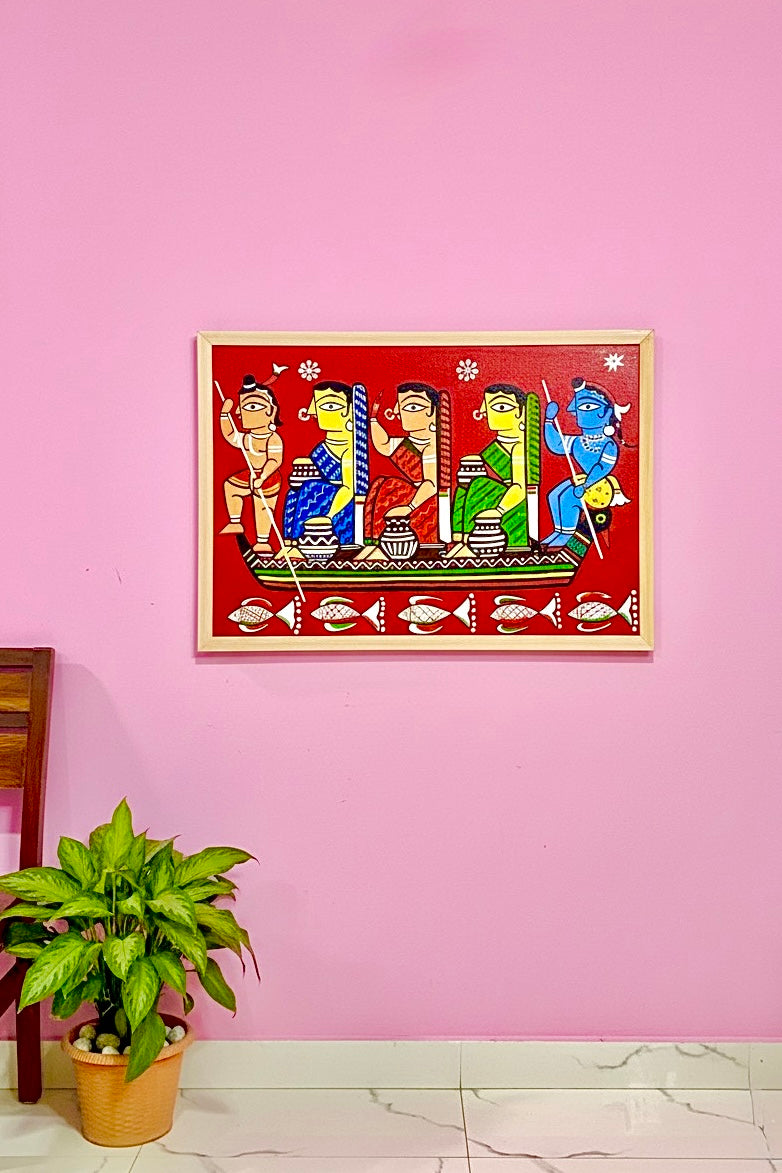 Canvas painting