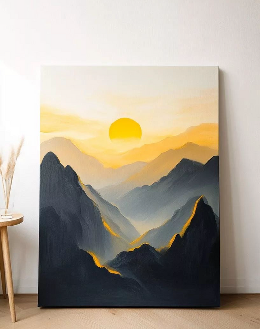 Sunset Canvas Painting