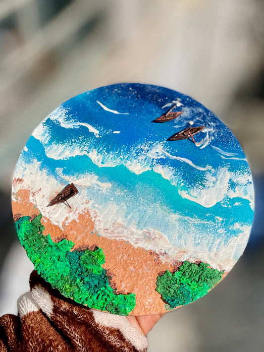 3D miniature land