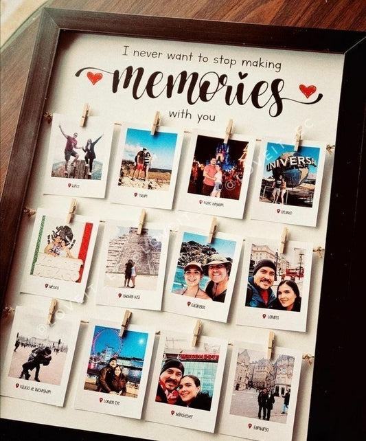 Polaroid frame 8x12 inches