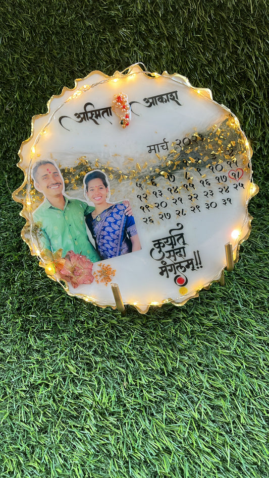 Wedding Date Frame