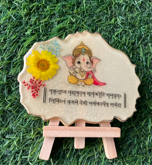 Resin Ganpati Mini Frame
