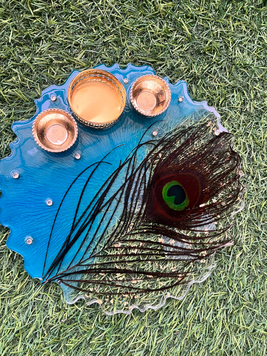 Resin Pooja Thali