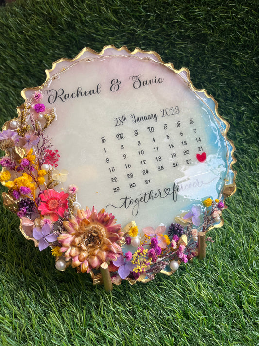 Wedding Date Frame