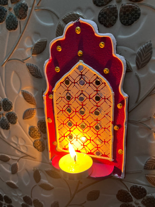 Jharokha diya stand 20pcs