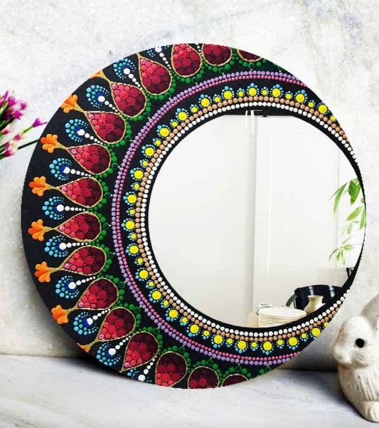 Mandala mirror 24 inch